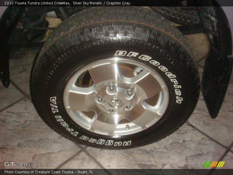 Silver Sky Metallic / Graphite Gray 2010 Toyota Tundra Limited CrewMax