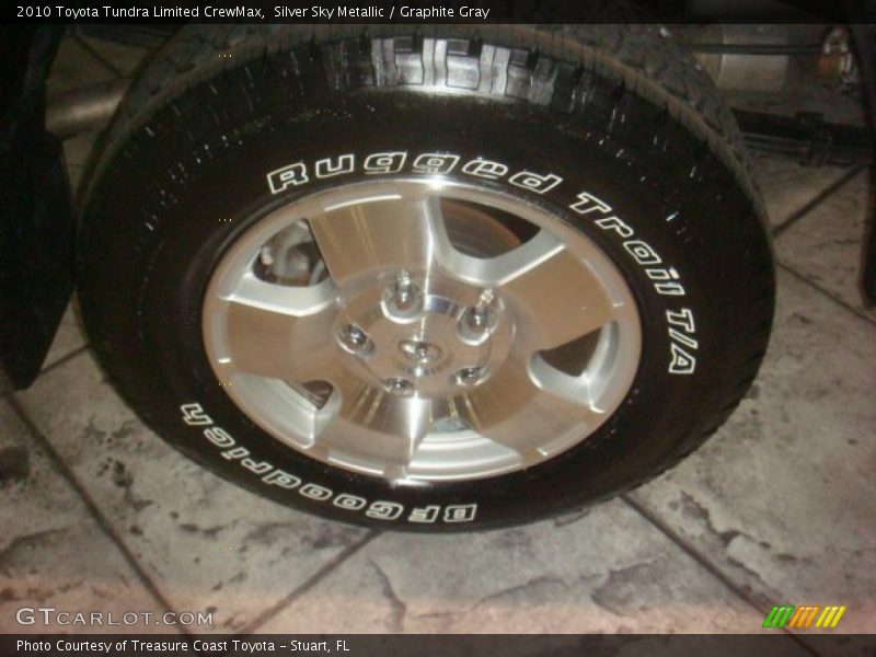 Silver Sky Metallic / Graphite Gray 2010 Toyota Tundra Limited CrewMax