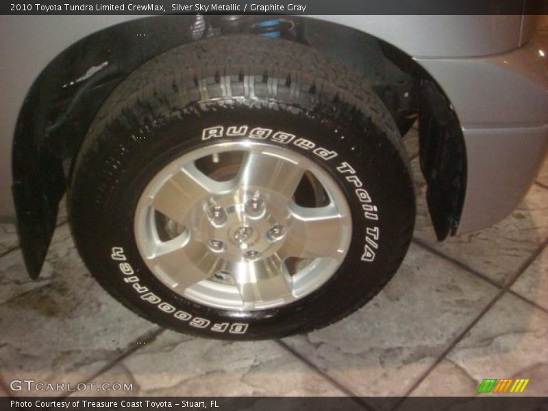 Silver Sky Metallic / Graphite Gray 2010 Toyota Tundra Limited CrewMax