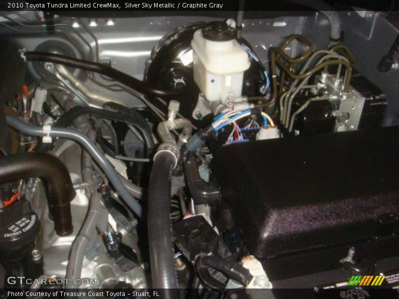 Silver Sky Metallic / Graphite Gray 2010 Toyota Tundra Limited CrewMax