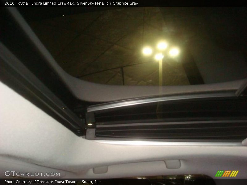 Silver Sky Metallic / Graphite Gray 2010 Toyota Tundra Limited CrewMax