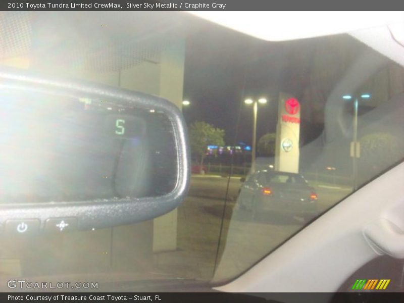 Silver Sky Metallic / Graphite Gray 2010 Toyota Tundra Limited CrewMax
