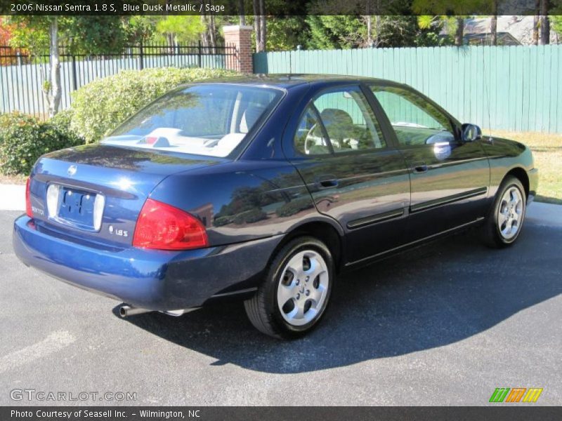 Blue Dusk Metallic / Sage 2006 Nissan Sentra 1.8 S