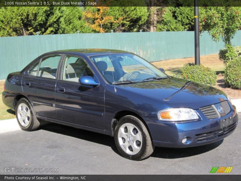 Blue Dusk Metallic / Sage 2006 Nissan Sentra 1.8 S