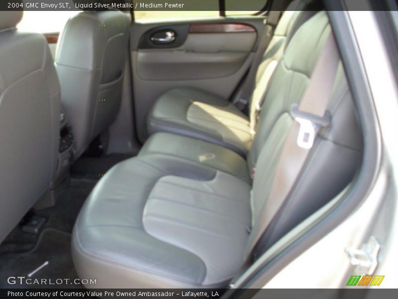 Liquid Silver Metallic / Medium Pewter 2004 GMC Envoy SLT