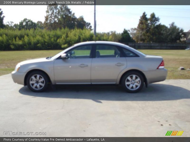 Light French Silk Metallic / Pebble 2006 Mercury Montego Luxury