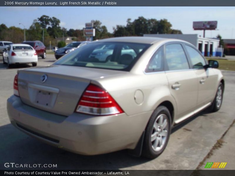 Light French Silk Metallic / Pebble 2006 Mercury Montego Luxury