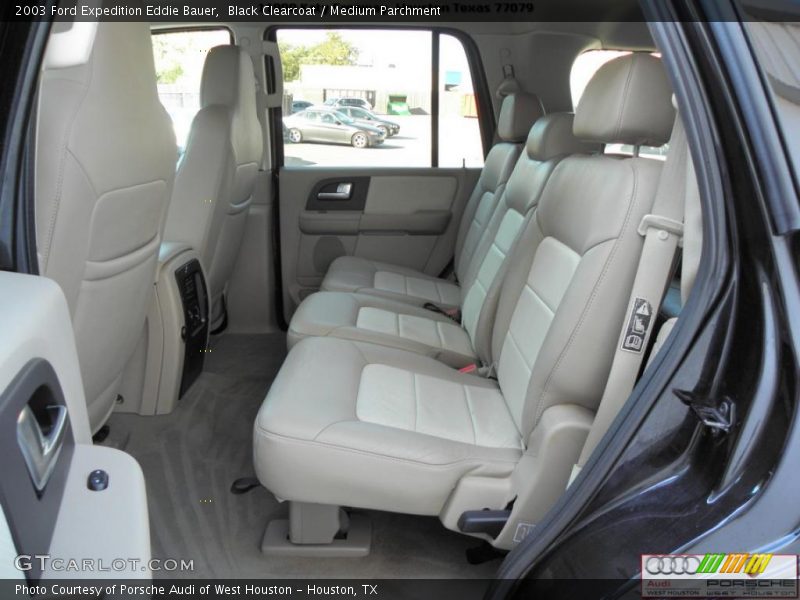 Black Clearcoat / Medium Parchment 2003 Ford Expedition Eddie Bauer