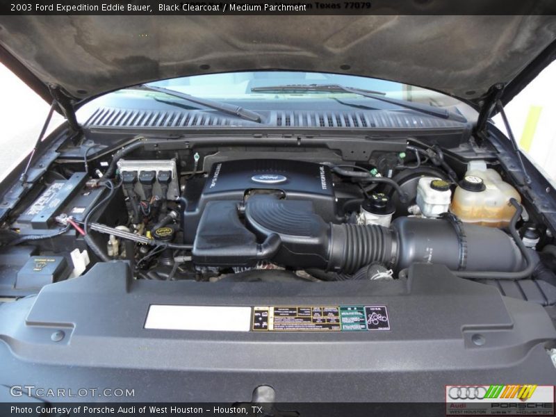Black Clearcoat / Medium Parchment 2003 Ford Expedition Eddie Bauer