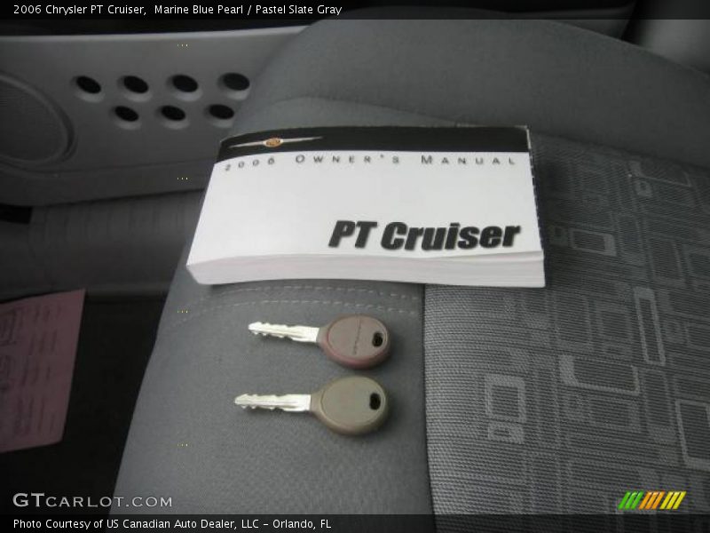 Marine Blue Pearl / Pastel Slate Gray 2006 Chrysler PT Cruiser