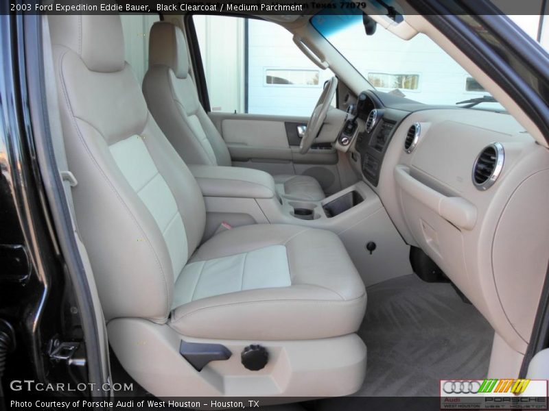 Black Clearcoat / Medium Parchment 2003 Ford Expedition Eddie Bauer