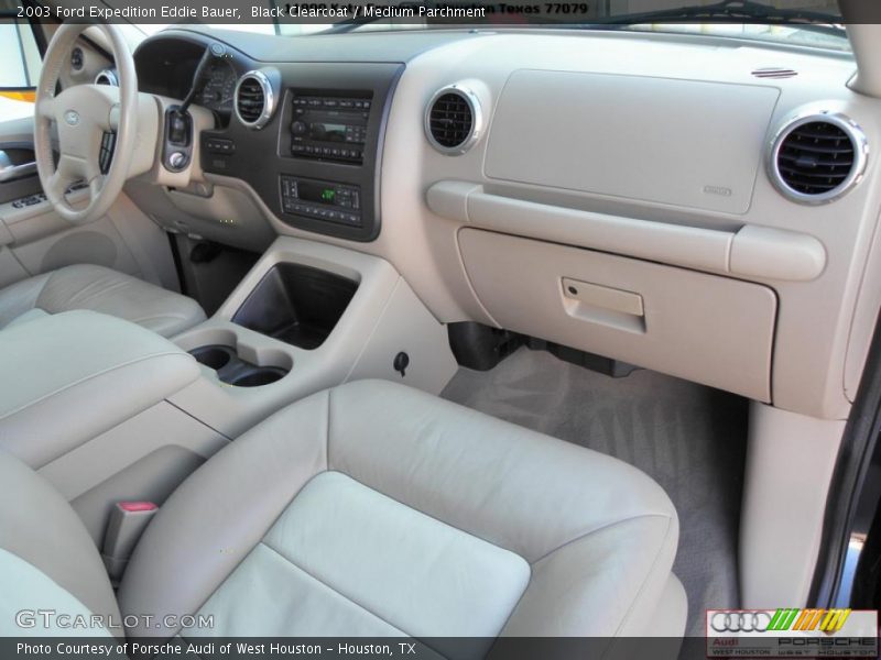 Black Clearcoat / Medium Parchment 2003 Ford Expedition Eddie Bauer
