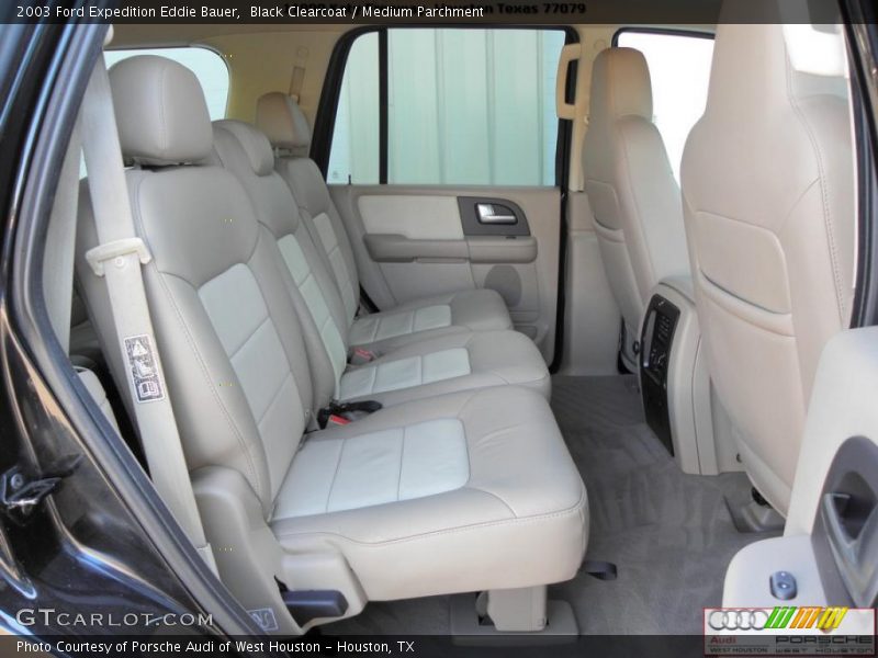 Black Clearcoat / Medium Parchment 2003 Ford Expedition Eddie Bauer
