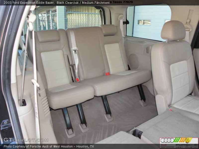 Black Clearcoat / Medium Parchment 2003 Ford Expedition Eddie Bauer