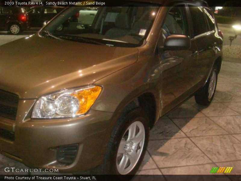 Sandy Beach Metallic / Sand Beige 2009 Toyota RAV4 I4