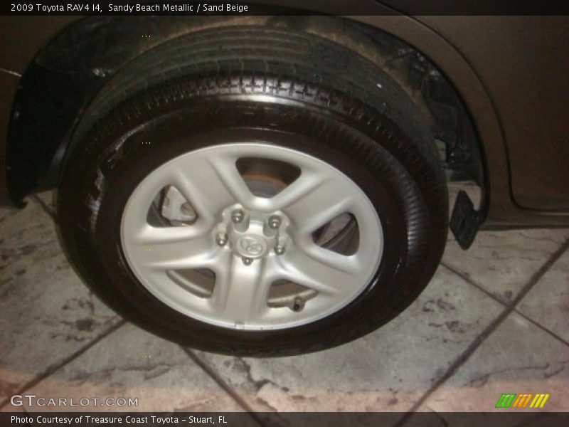 Sandy Beach Metallic / Sand Beige 2009 Toyota RAV4 I4