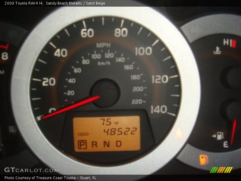 Sandy Beach Metallic / Sand Beige 2009 Toyota RAV4 I4