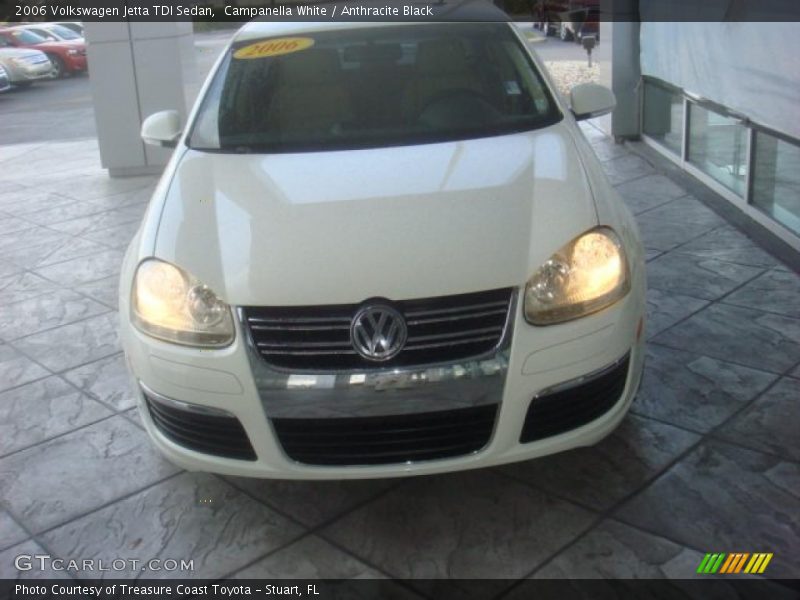 Campanella White / Anthracite Black 2006 Volkswagen Jetta TDI Sedan