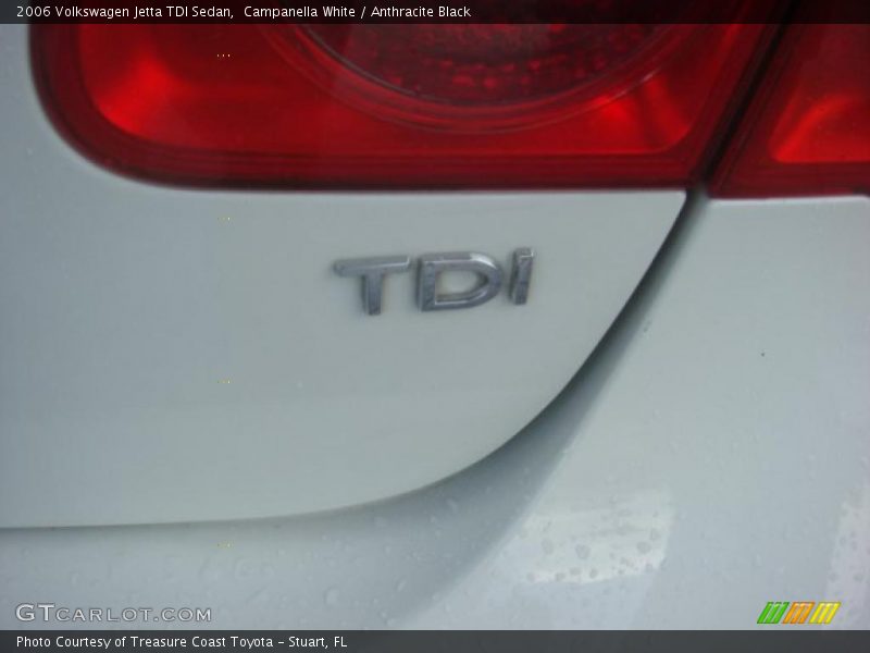 Campanella White / Anthracite Black 2006 Volkswagen Jetta TDI Sedan