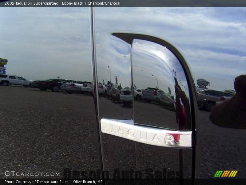 Ebony Black / Charcoal/Charcoal 2009 Jaguar XF Supercharged