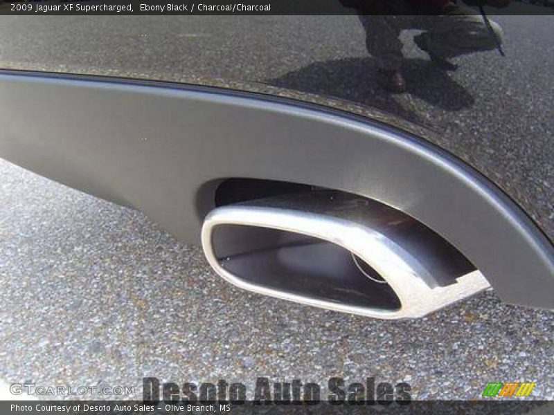 Ebony Black / Charcoal/Charcoal 2009 Jaguar XF Supercharged