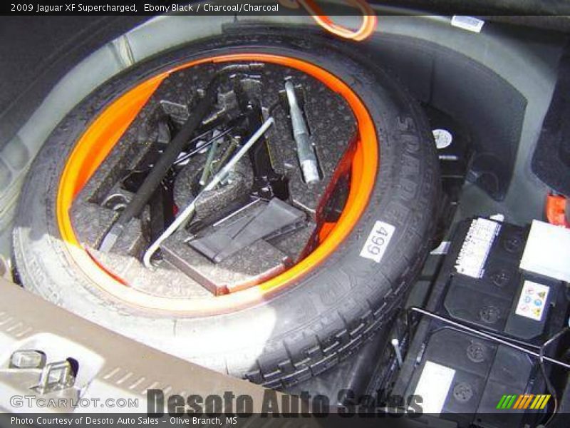 Ebony Black / Charcoal/Charcoal 2009 Jaguar XF Supercharged