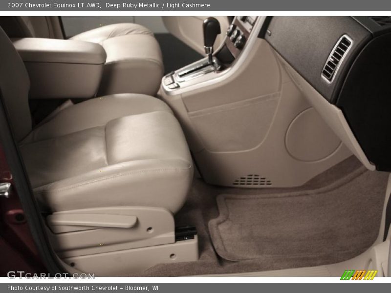 Deep Ruby Metallic / Light Cashmere 2007 Chevrolet Equinox LT AWD