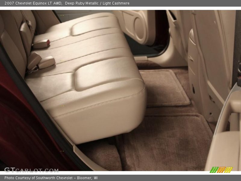 Deep Ruby Metallic / Light Cashmere 2007 Chevrolet Equinox LT AWD