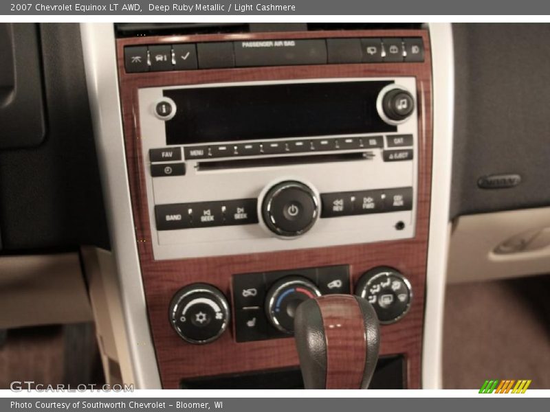Deep Ruby Metallic / Light Cashmere 2007 Chevrolet Equinox LT AWD