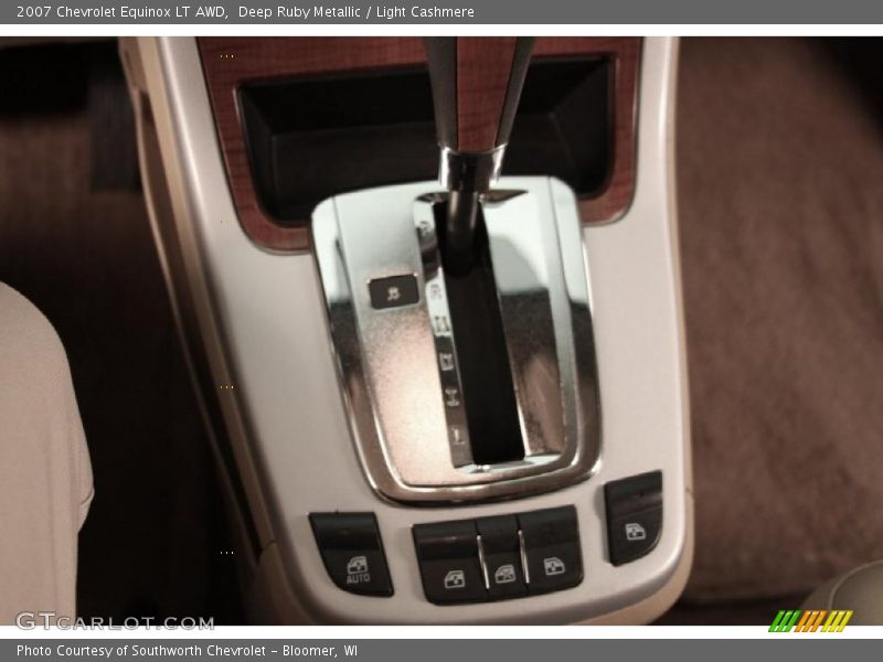 Deep Ruby Metallic / Light Cashmere 2007 Chevrolet Equinox LT AWD