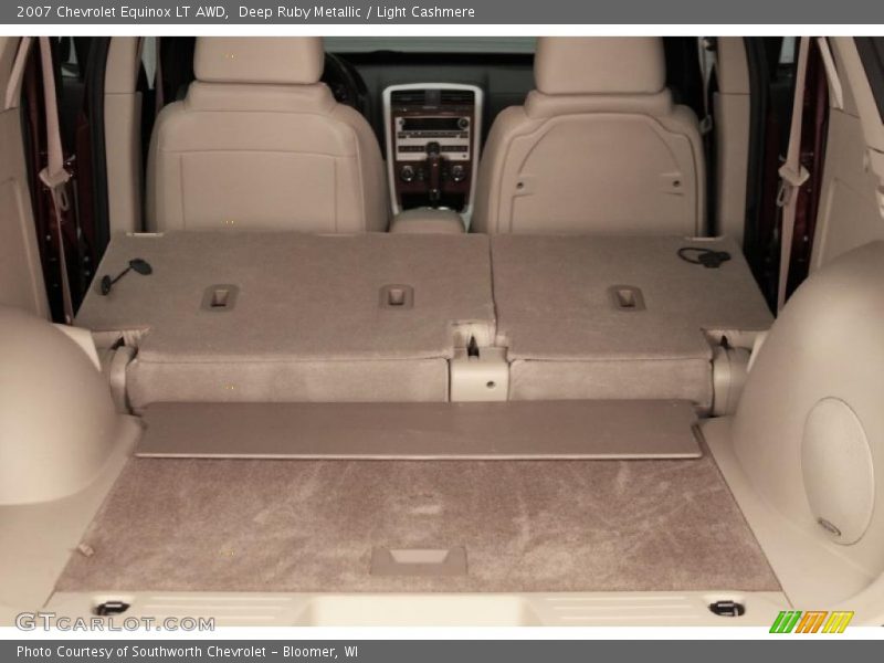 Deep Ruby Metallic / Light Cashmere 2007 Chevrolet Equinox LT AWD