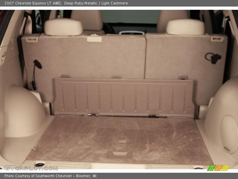 Deep Ruby Metallic / Light Cashmere 2007 Chevrolet Equinox LT AWD