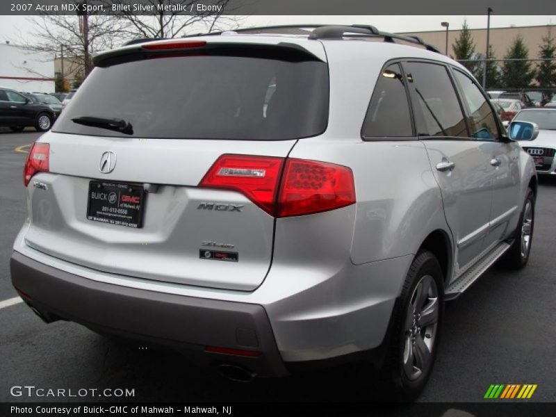 Billet Silver Metallic / Ebony 2007 Acura MDX Sport