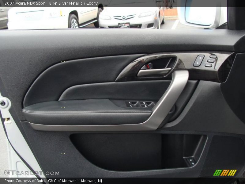 Billet Silver Metallic / Ebony 2007 Acura MDX Sport
