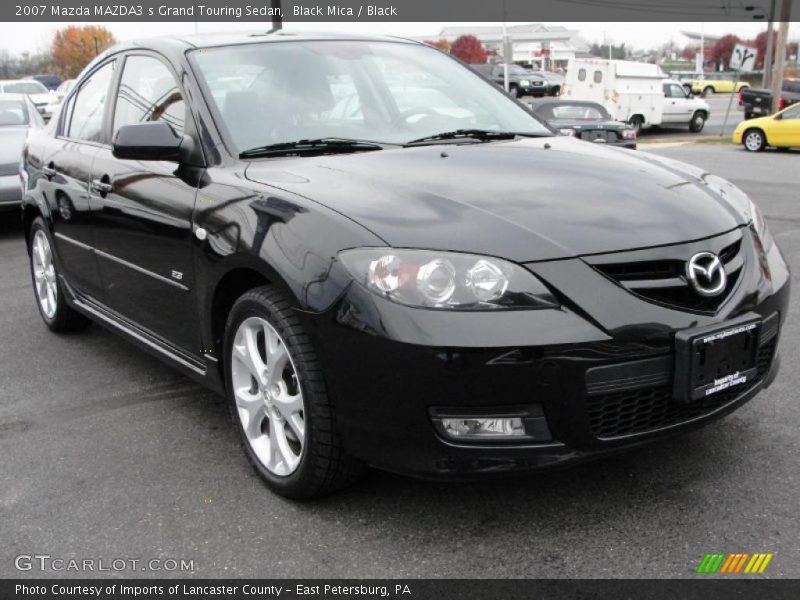 Front 3/4 View of 2007 MAZDA3 s Grand Touring Sedan