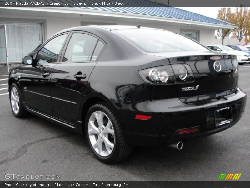 Black Mica / Black 2007 Mazda MAZDA3 s Grand Touring Sedan