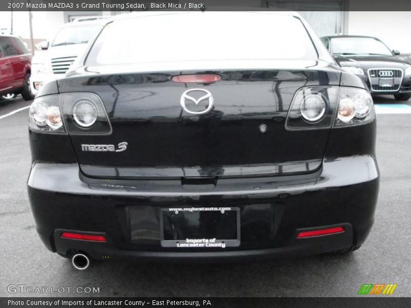 Black Mica / Black 2007 Mazda MAZDA3 s Grand Touring Sedan