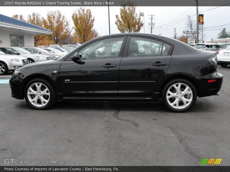 Black Mica / Black 2007 Mazda MAZDA3 s Grand Touring Sedan