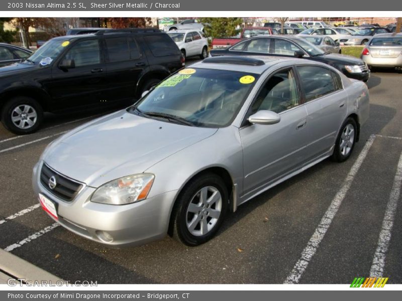 Sheer Silver Metallic / Charcoal 2003 Nissan Altima 2.5 SL