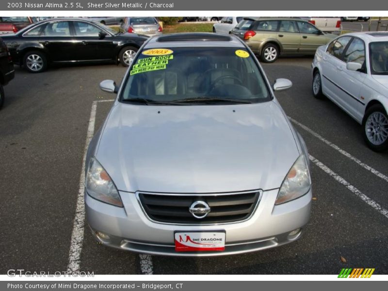 Sheer Silver Metallic / Charcoal 2003 Nissan Altima 2.5 SL