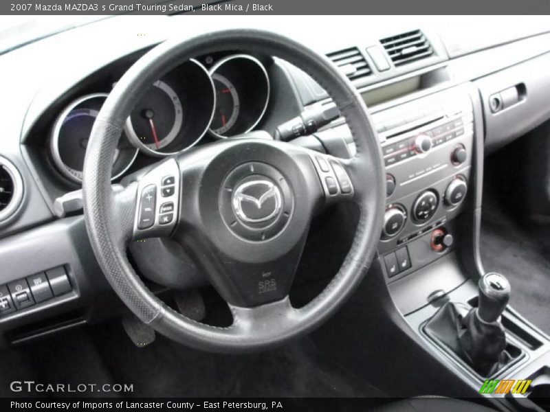 Dashboard of 2007 MAZDA3 s Grand Touring Sedan