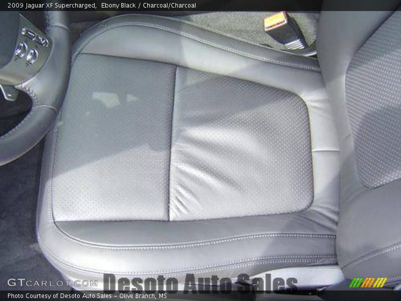Ebony Black / Charcoal/Charcoal 2009 Jaguar XF Supercharged