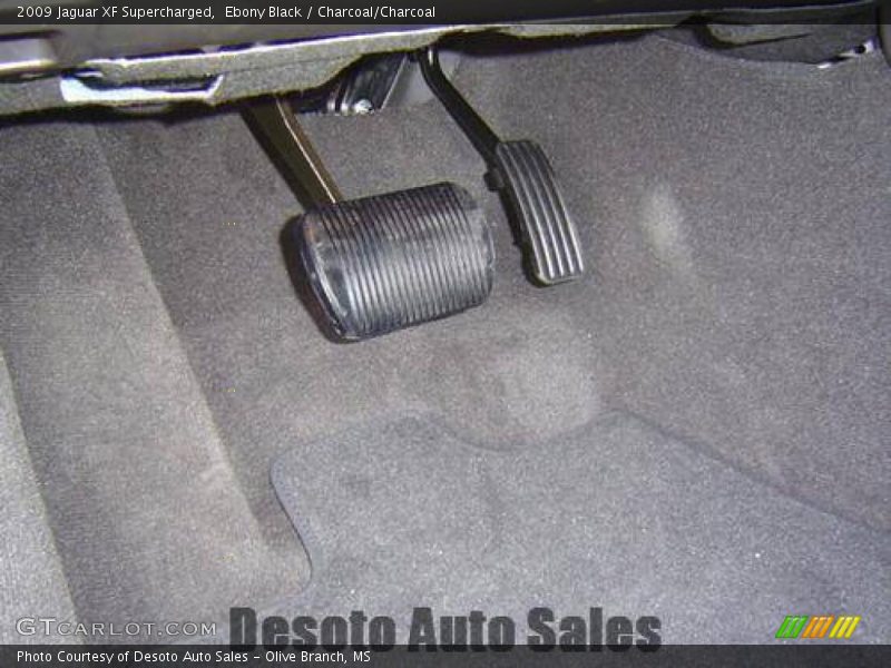 Ebony Black / Charcoal/Charcoal 2009 Jaguar XF Supercharged