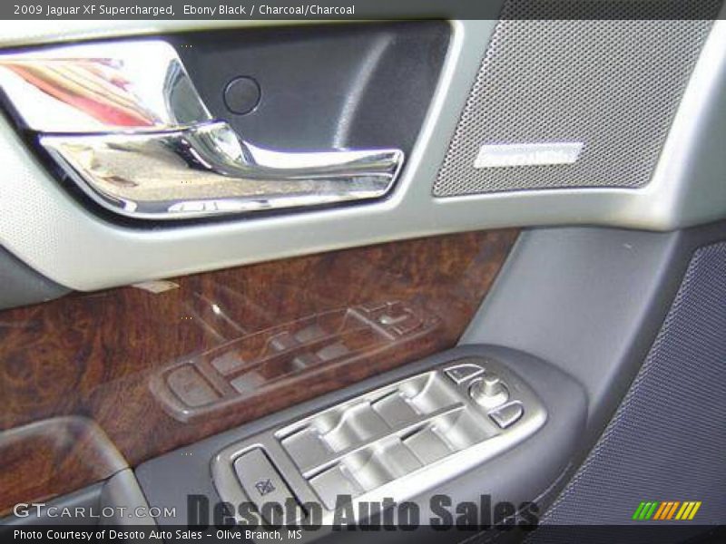 Ebony Black / Charcoal/Charcoal 2009 Jaguar XF Supercharged