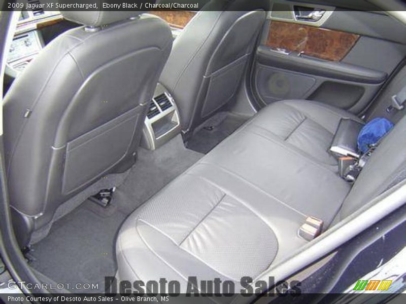 Ebony Black / Charcoal/Charcoal 2009 Jaguar XF Supercharged
