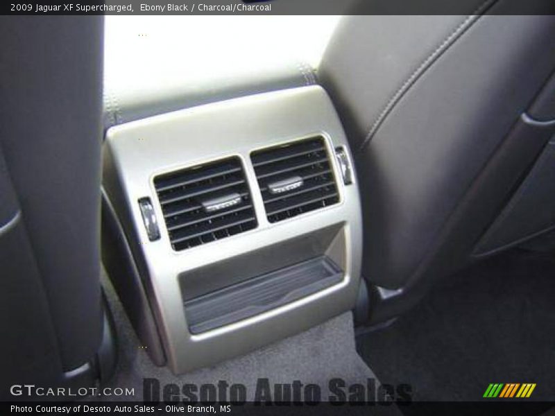 Ebony Black / Charcoal/Charcoal 2009 Jaguar XF Supercharged