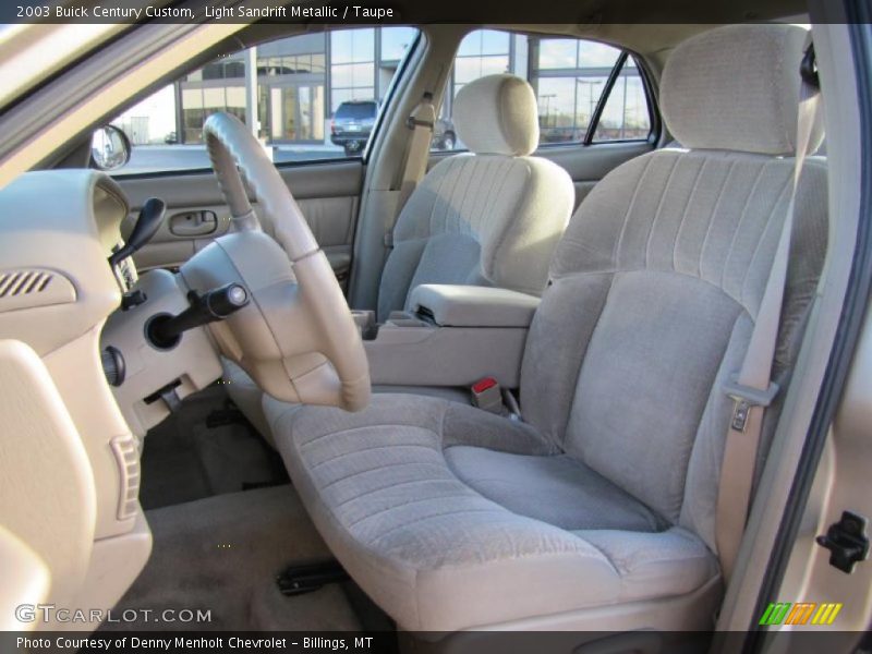 Light Sandrift Metallic / Taupe 2003 Buick Century Custom