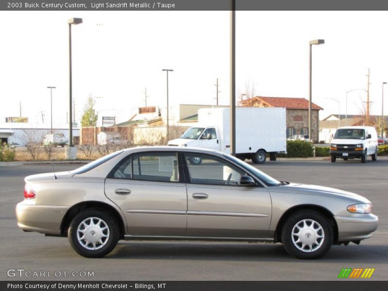 Light Sandrift Metallic / Taupe 2003 Buick Century Custom