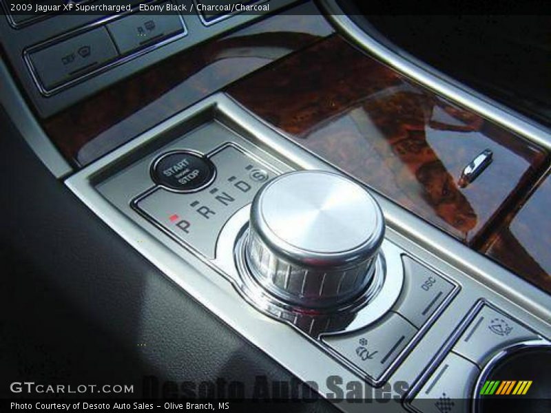 Ebony Black / Charcoal/Charcoal 2009 Jaguar XF Supercharged