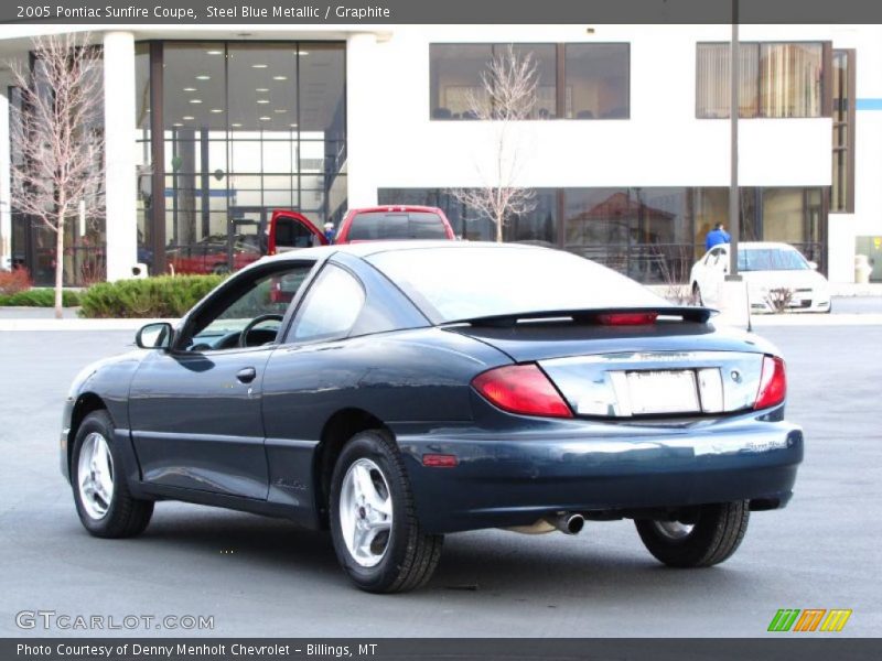 Steel Blue Metallic / Graphite 2005 Pontiac Sunfire Coupe